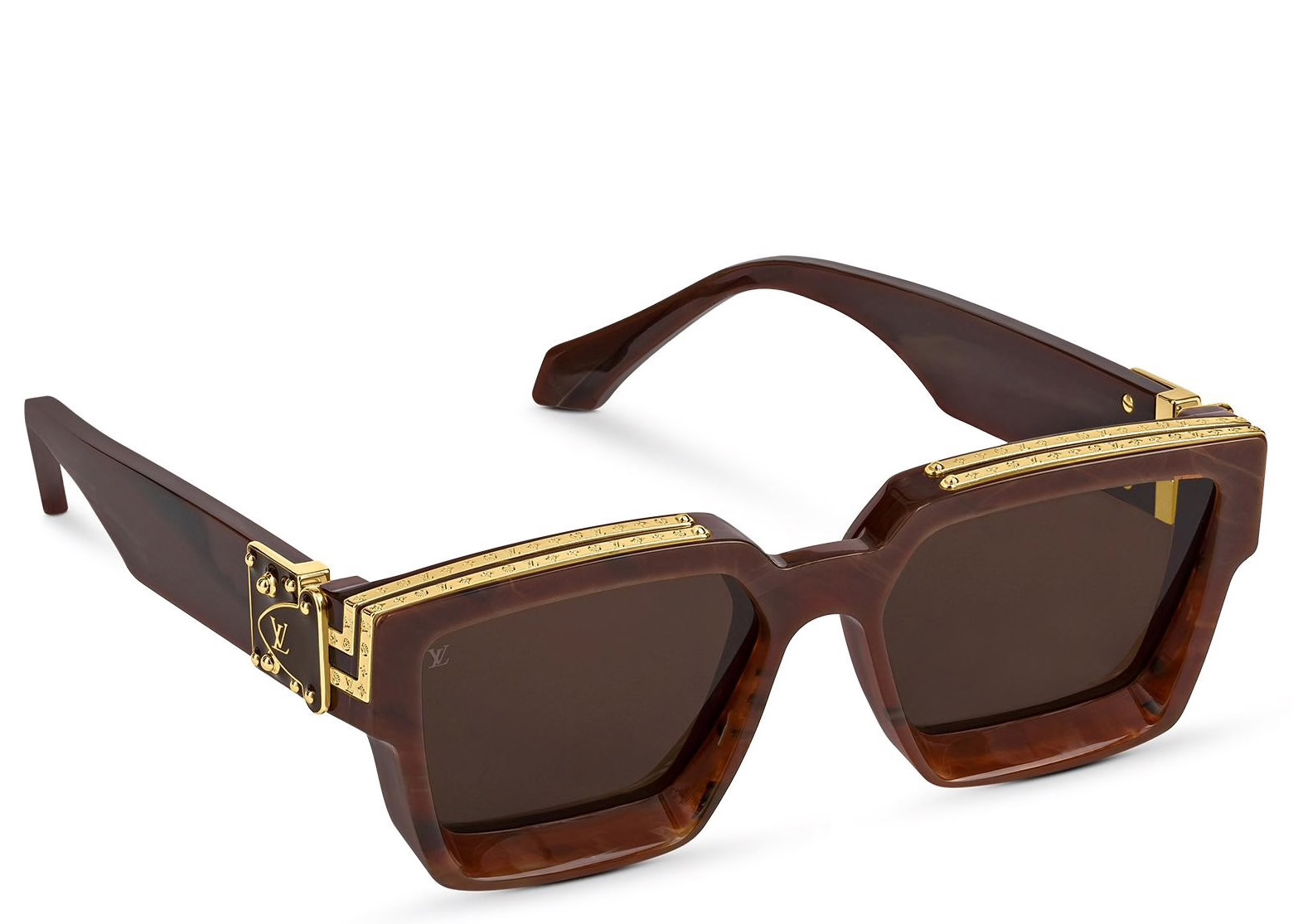 streetwear Louis Vuitton 1.1 Millionaires Sunglasses Chocolat