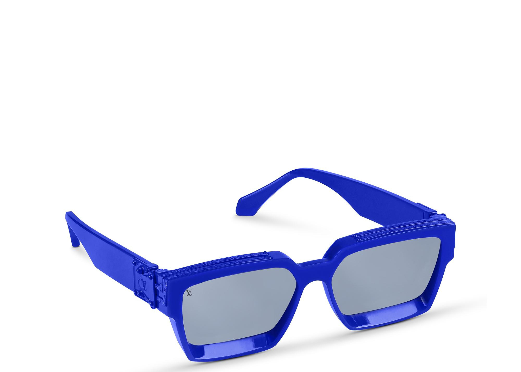 streetwear Louis Vuitton 1.1 Millionaires Sunglasses Cobalt
