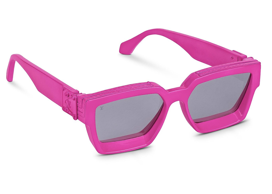streetwear Louis Vuitton 1.1 Millionaires Sunglasses Fuchsia