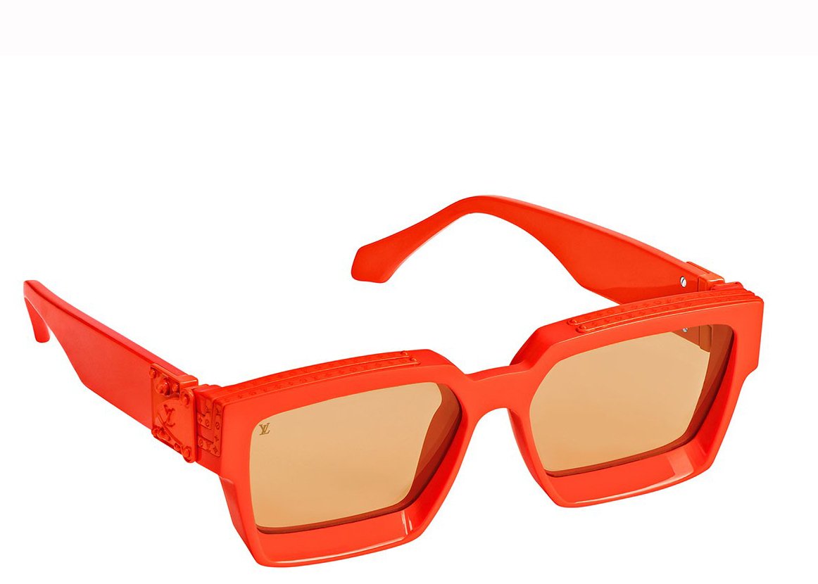 streetwear Louis Vuitton 1.1 Millionaires Sunglasses MCA Orange