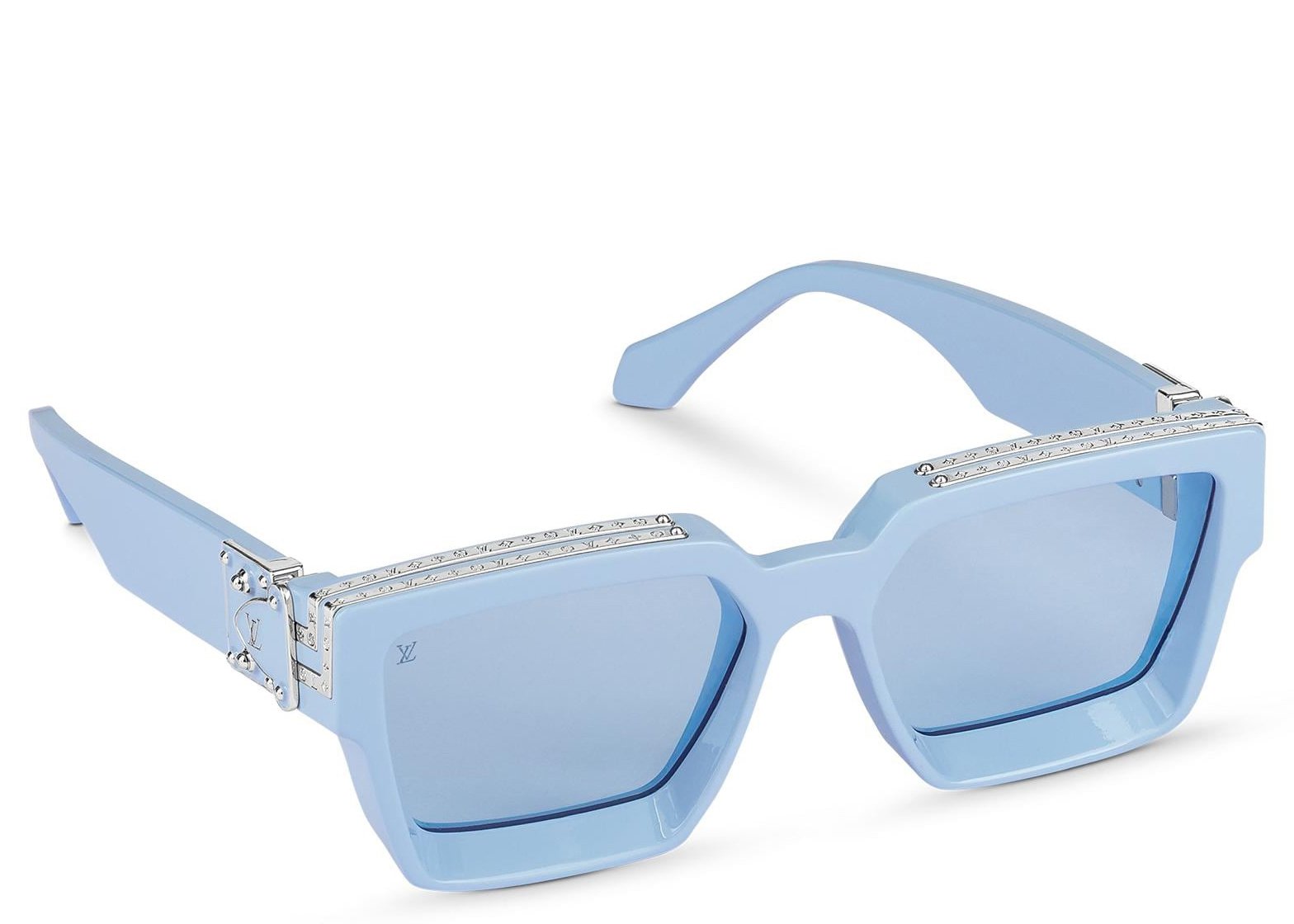 streetwear Louis Vuitton 1.1 Millionaires Sunglasses Pale Blue