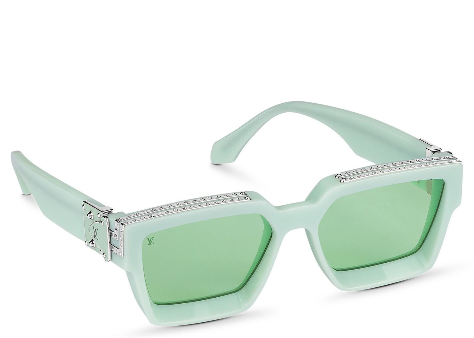streetwear Louis Vuitton 1.1 Millionaires Sunglasses Pale Green