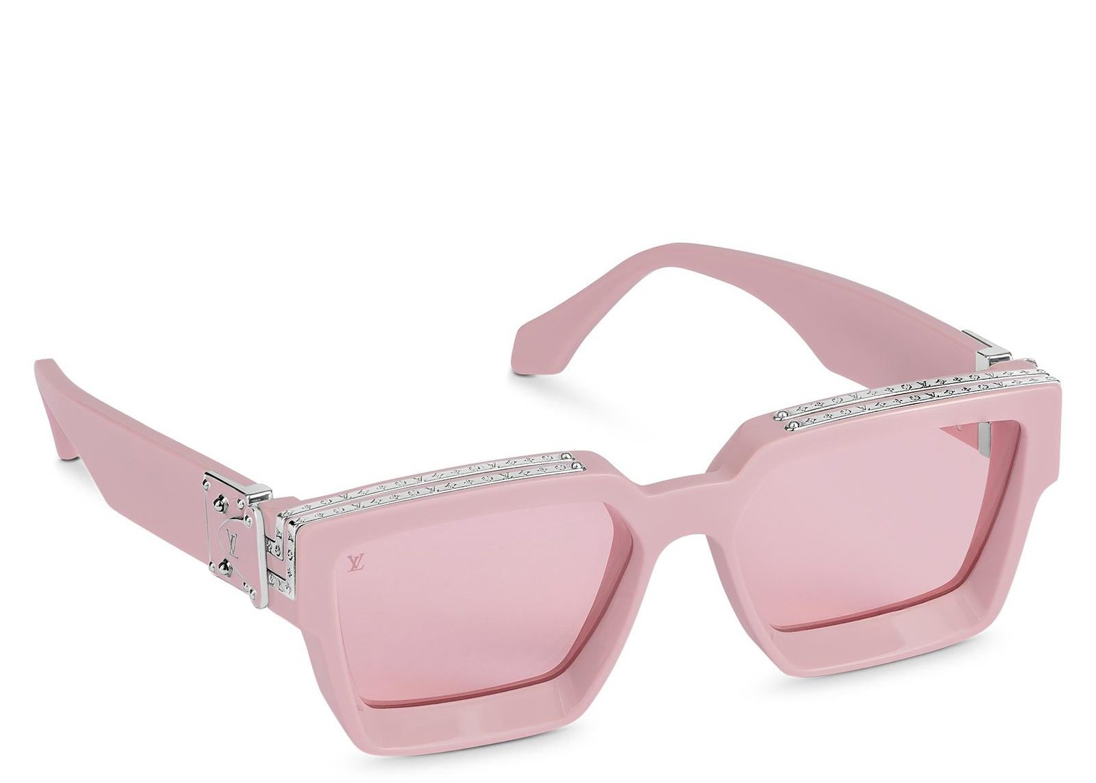streetwear Louis Vuitton 1.1 Millionaires Sunglasses Pale Pink
