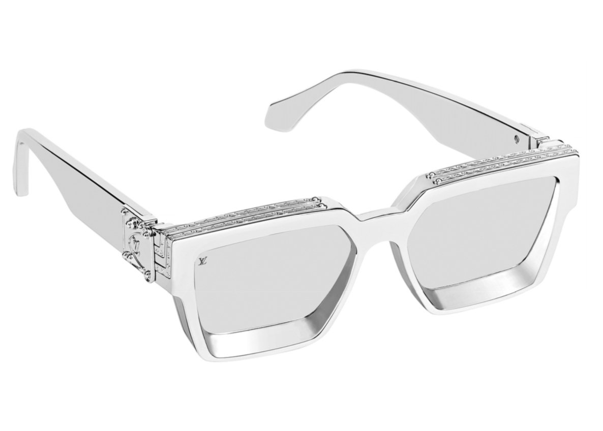 streetwear Louis Vuitton 1.1 Millionaires Sunglasses Silver