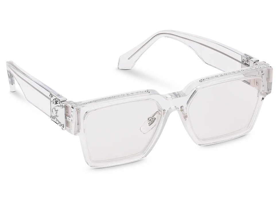 Louis Vuitton Transparent Louis Vuitton 1.1 Millionaires Sunglasses Clear streetwear