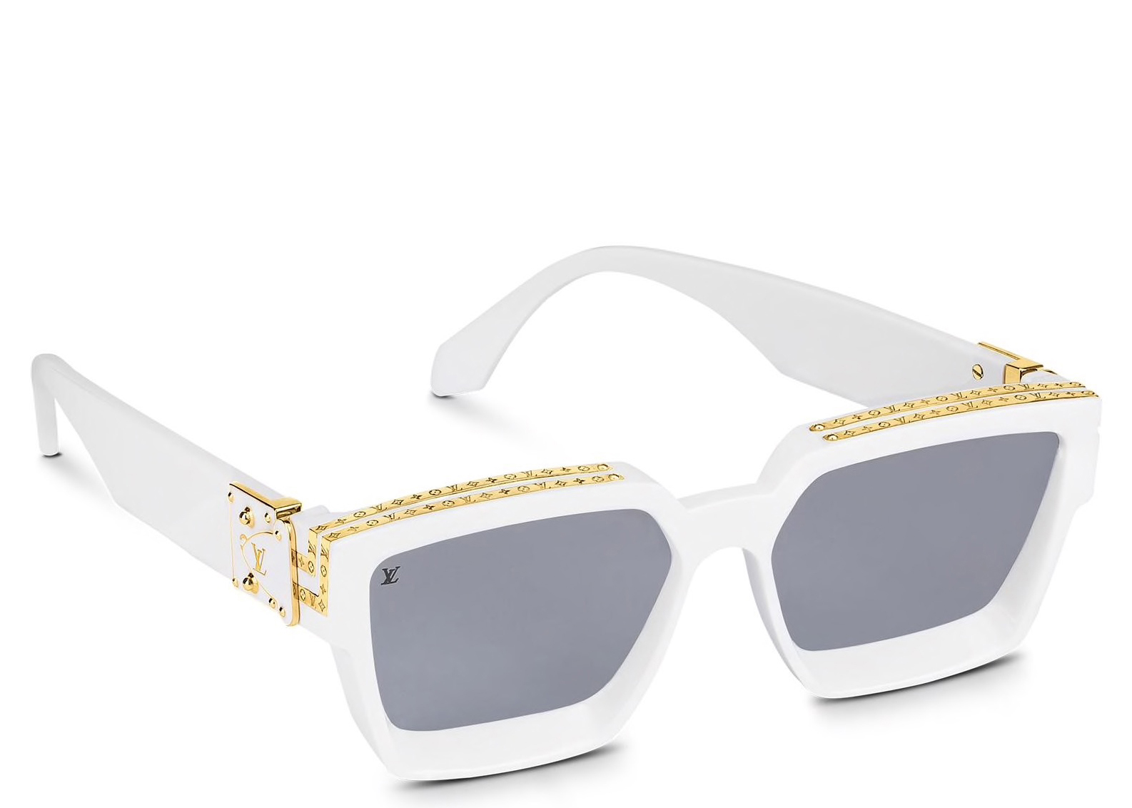 streetwear Louis Vuitton 1.1 Millionaires Sunglasses White