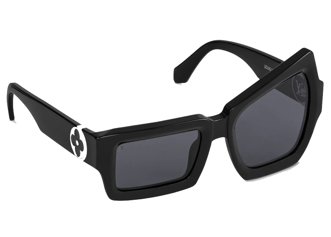 streetwear Louis Vuitton Sunglasses Louis Vuitton LV Disorted Black