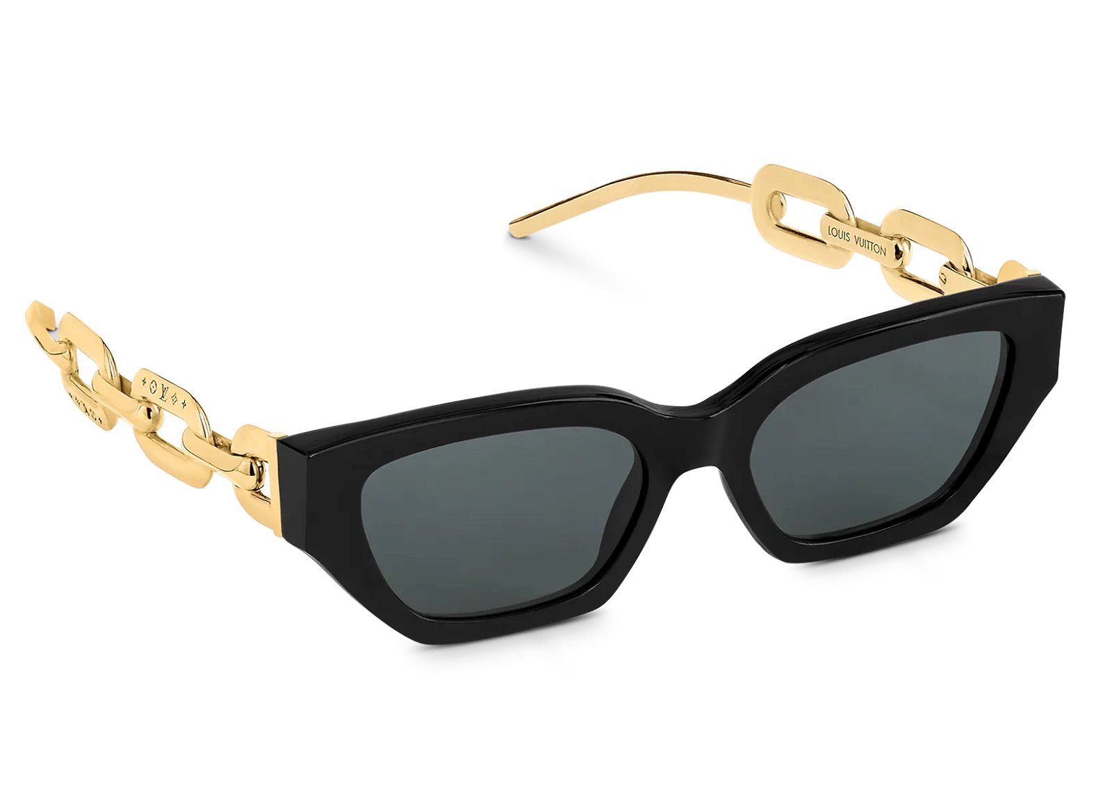 streetwear Louis Vuitton Sunglasses Black Louis Vuitton LV Edge Black
