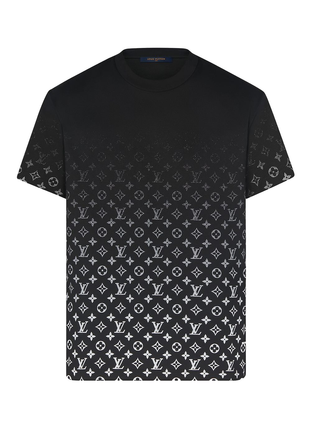 streetwear Louis Vuitton LVSE Monogram Gradient T-Shirt Black/White