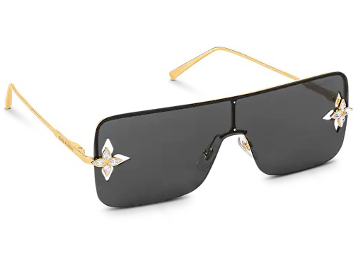 streetwear Louis Vuitton Star Light Sunglasses Gold