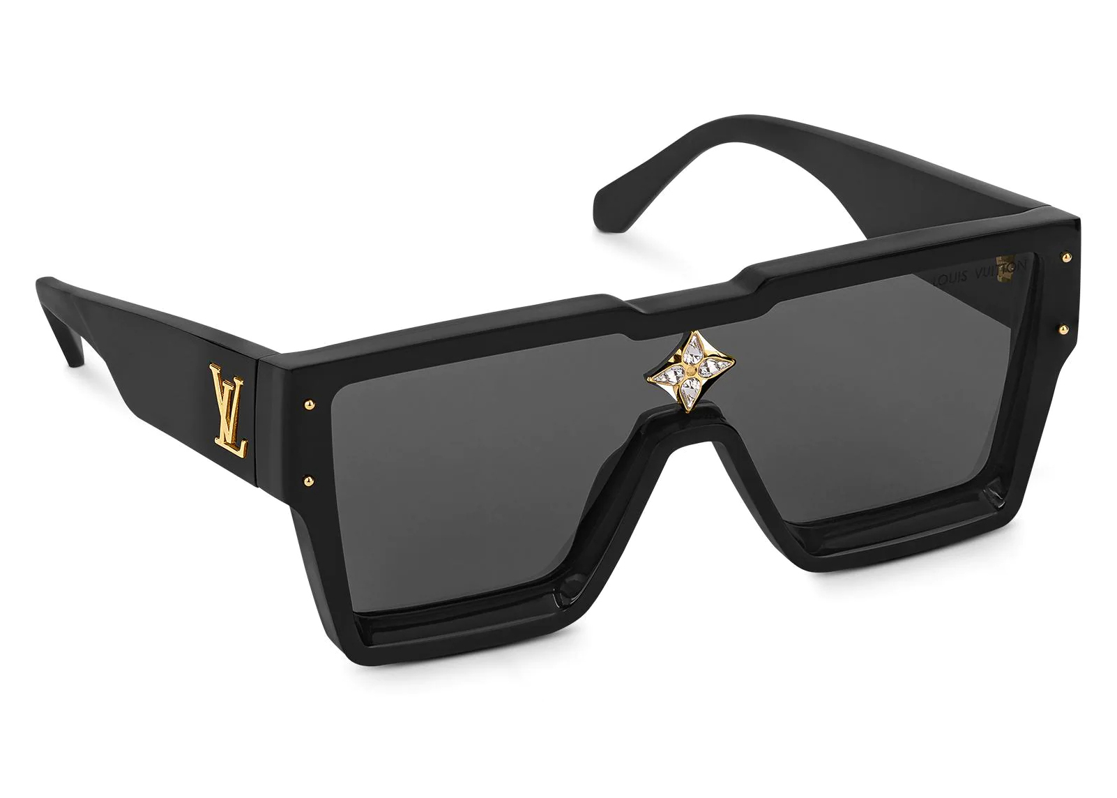 streetwear Louis Vuitton Black Louis Vuitton Sunglasses Cyclone Black