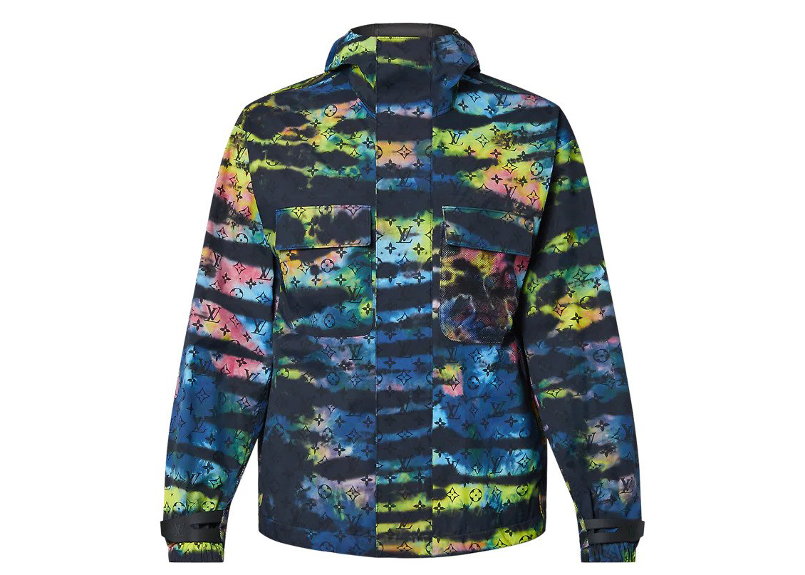 streetwear Louis Vuitton Tie-Dye Technical Blouson Multicolor