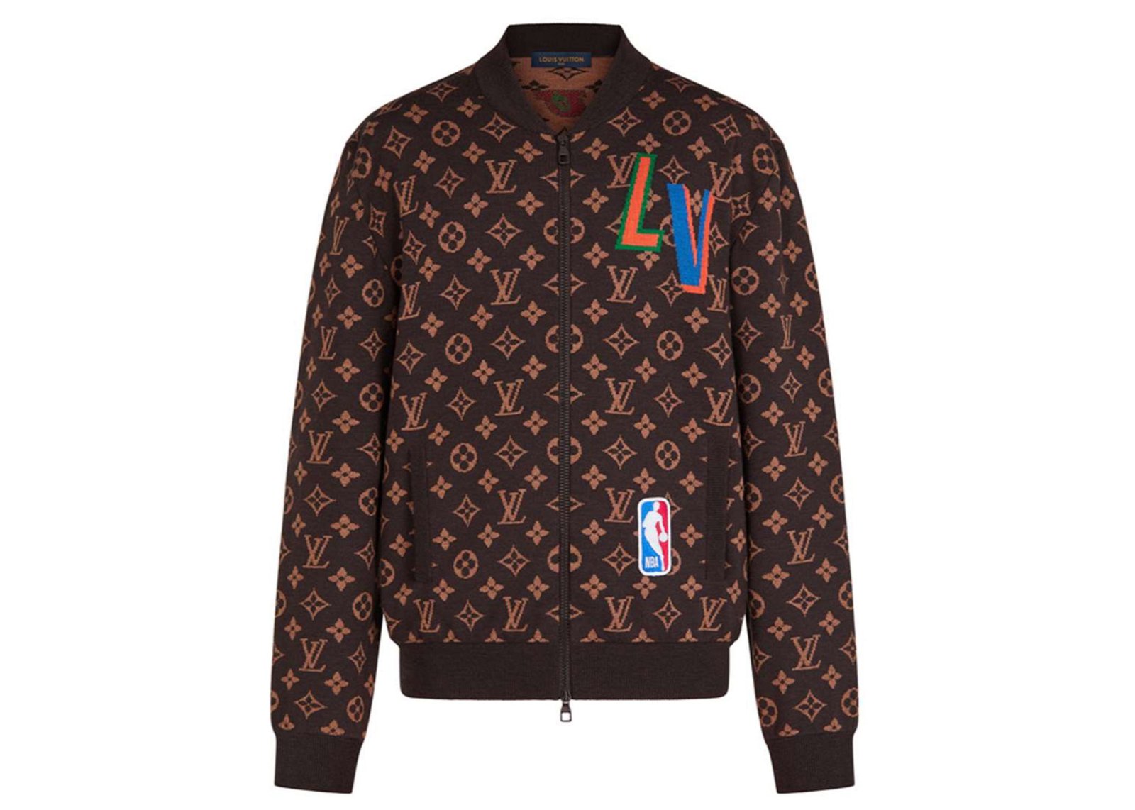Louis Vuitton x NBA Graphic Blouson Brown streetwear