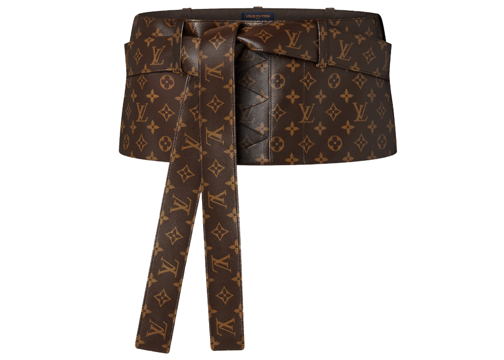 streetwear Louis Vuitton x Nigo Japanese Cummerbund Monogram