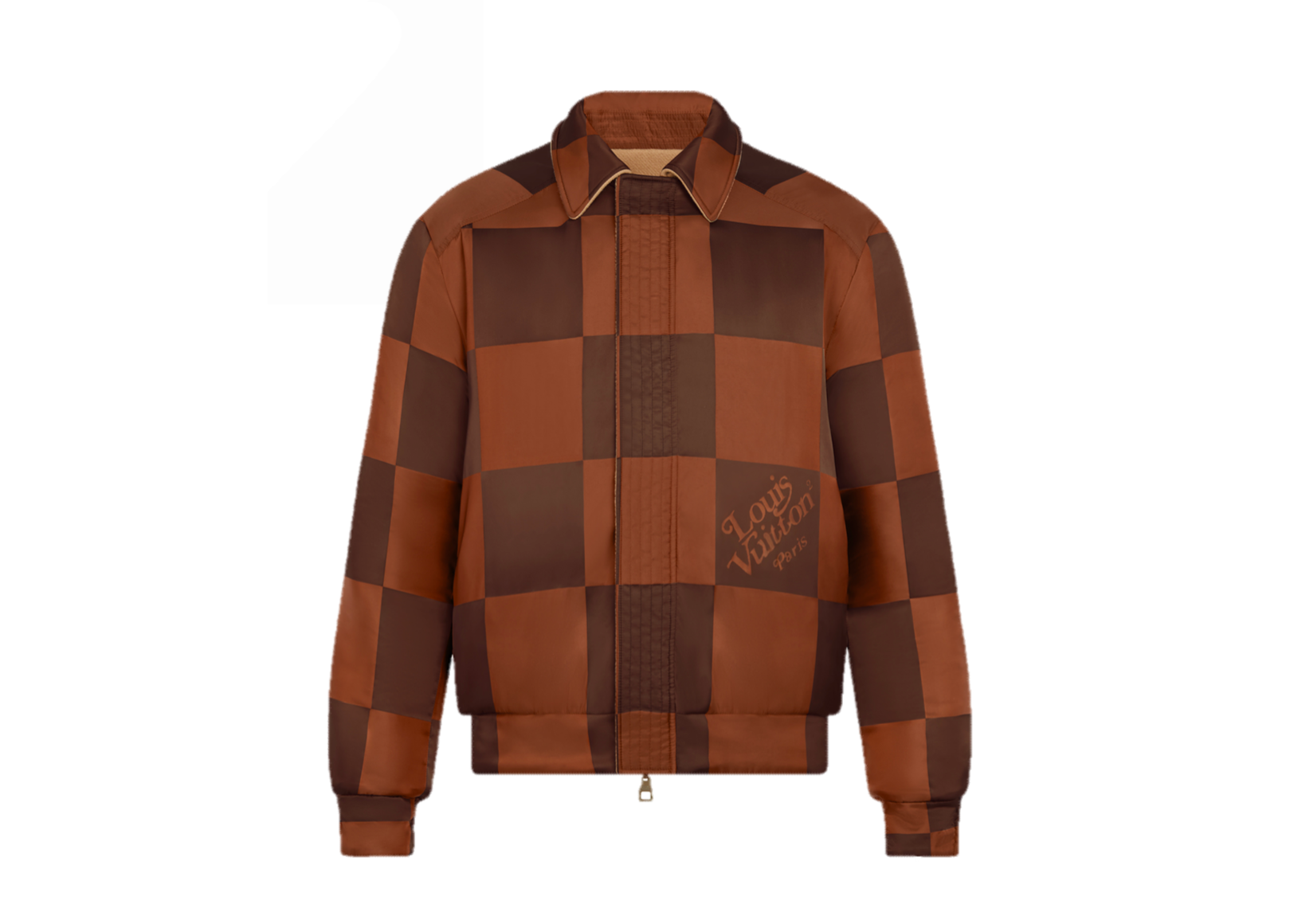 streetwear Louis Vuitton x Nigo Reversible Giant Damier Bomber Camel