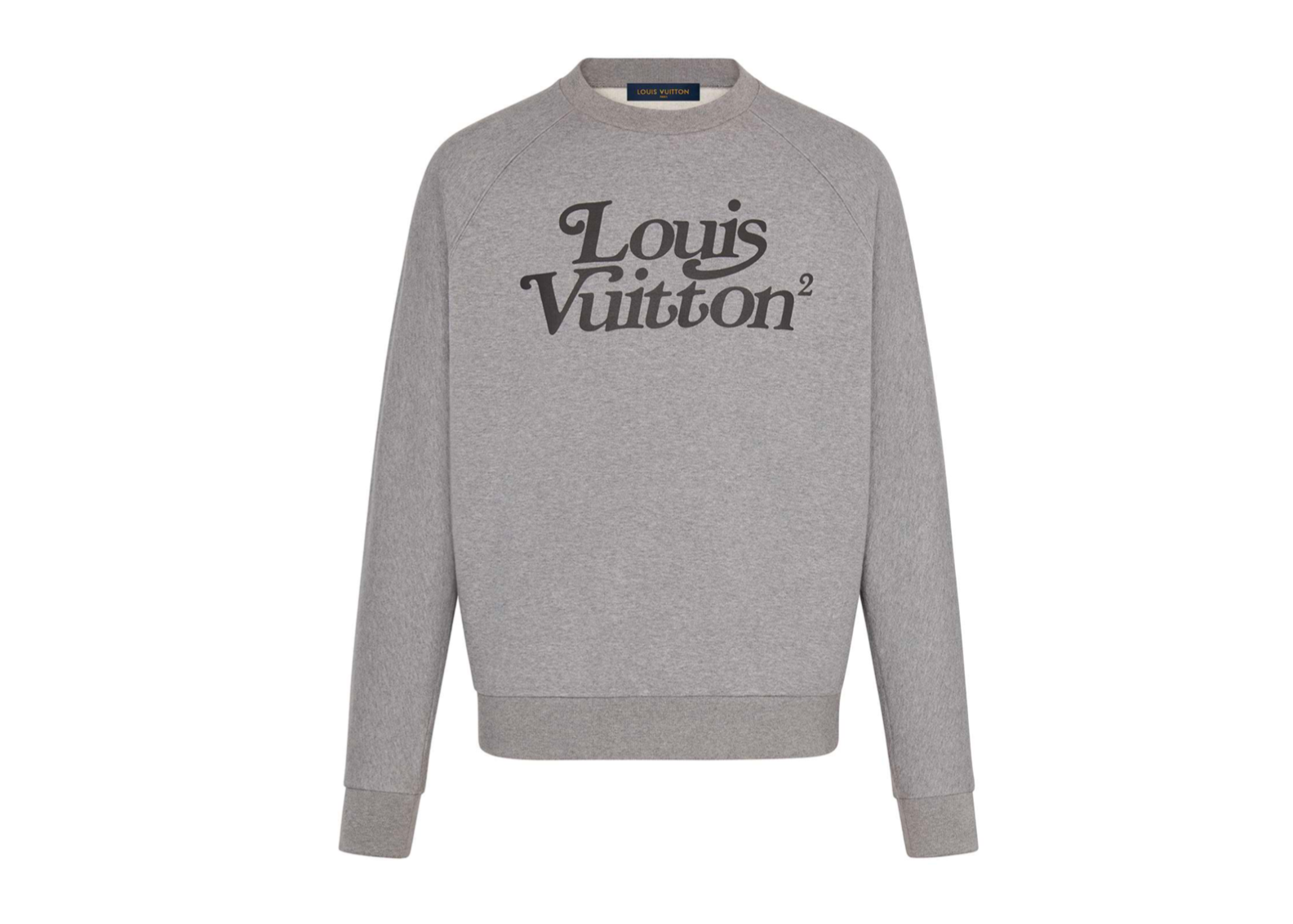 streetwear Louis Vuitton x Nigo Squared LV Sweatshirt Gris Clair
