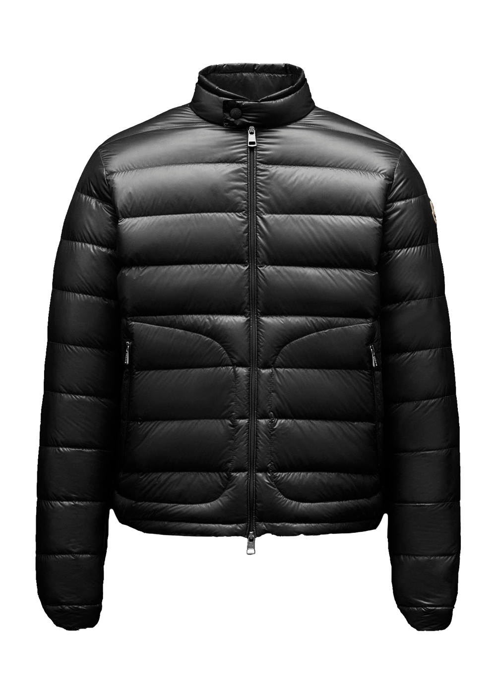 streetwear Moncler Acorus Short Down Jacket Black