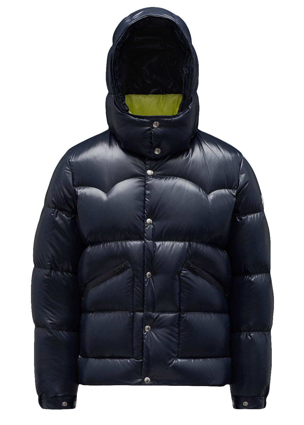 streetwear Moncler Coutard Short Down Jacket Night Blue