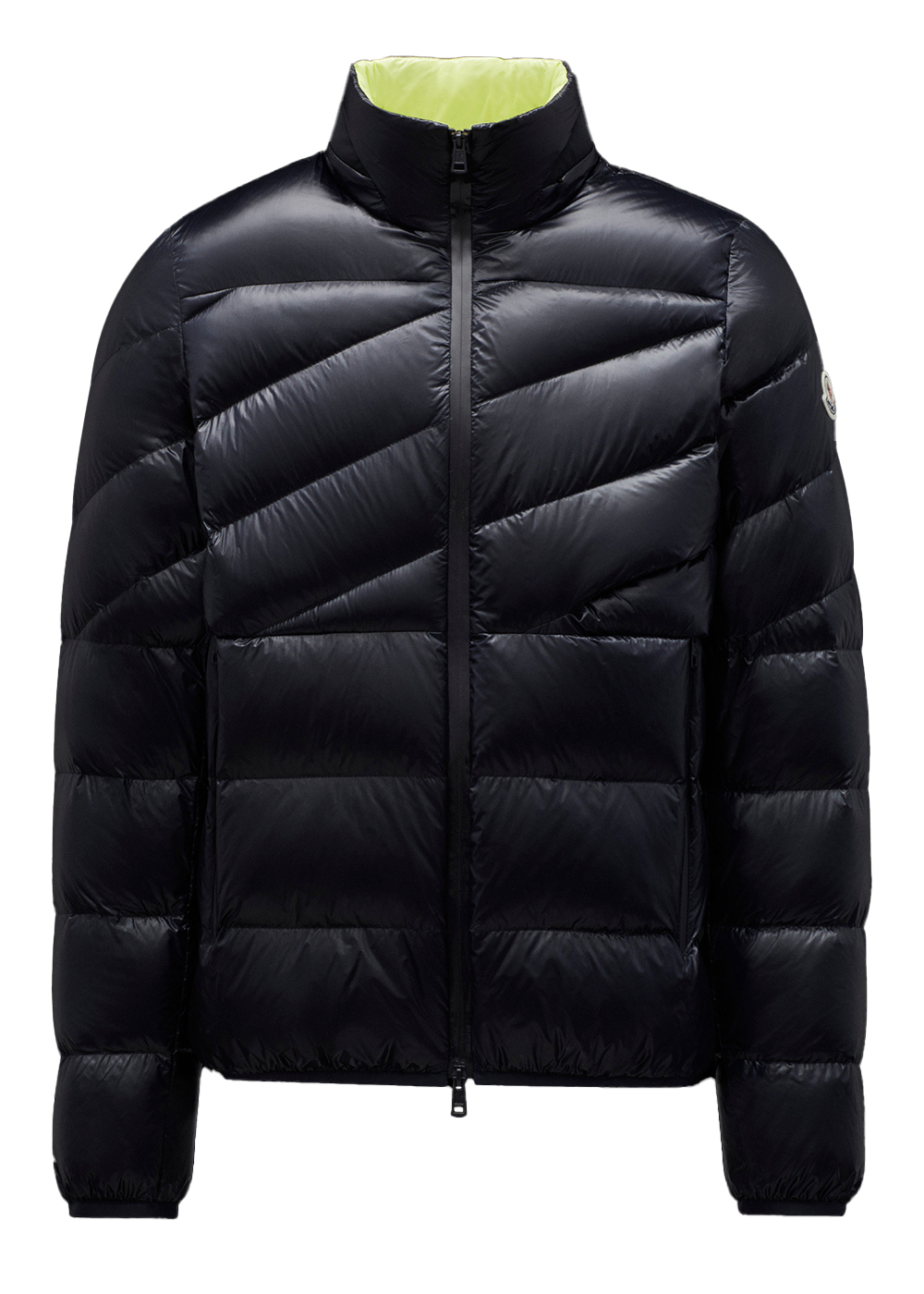 streetwear Moncler Hanin Short Down Jacket Night Blue