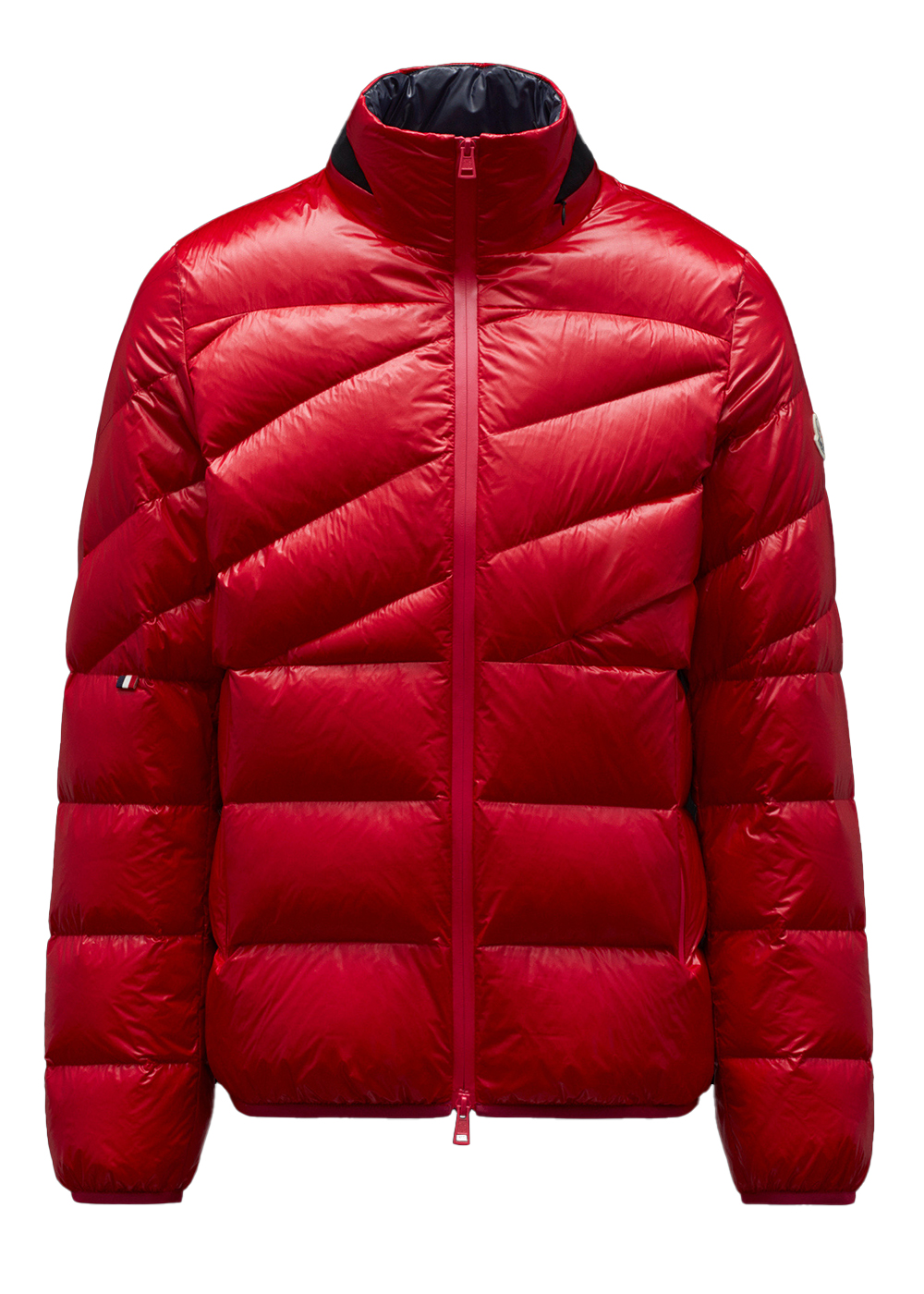 streetwear Moncler Hanin Short Down Jacket Red