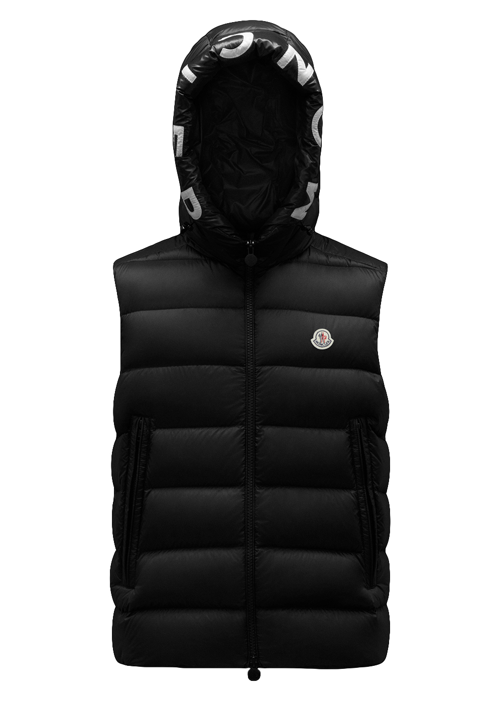 streetwear Moncler Montreuil Vest Black
