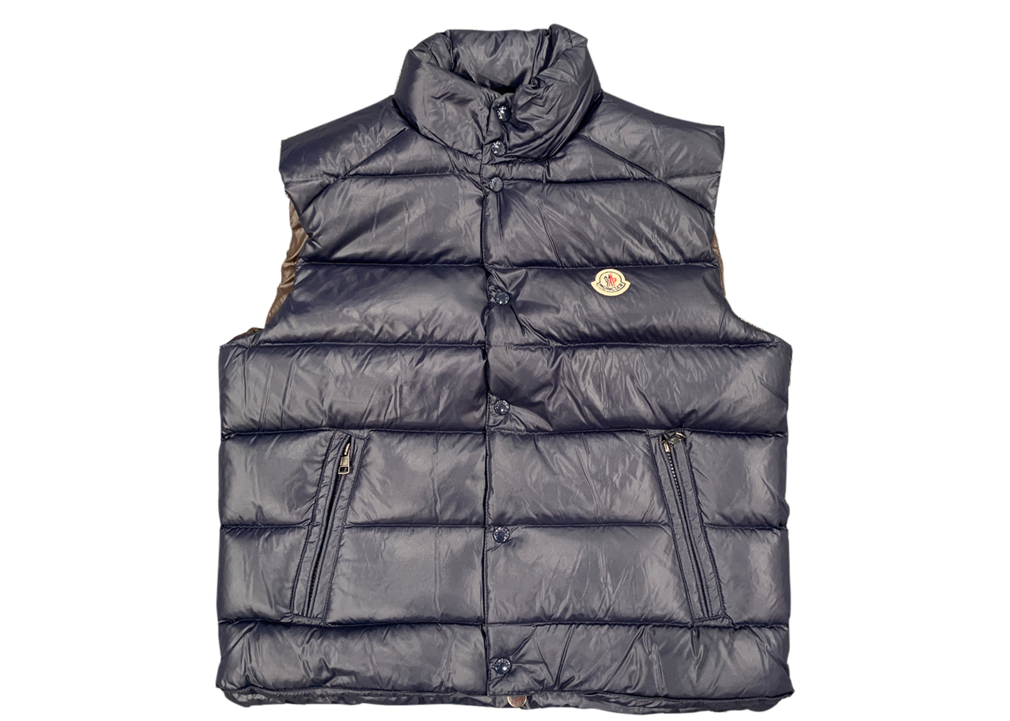 streetwear Moncler Tib Down Vest Night Blue