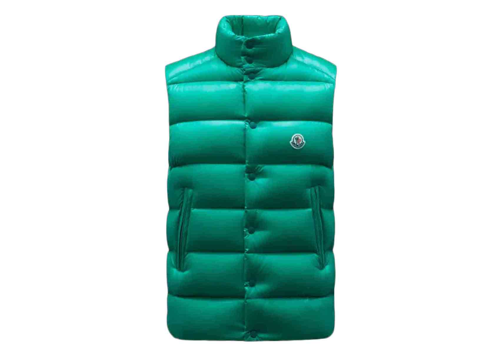streetwear Moncler Tibb Vest Jungle Green