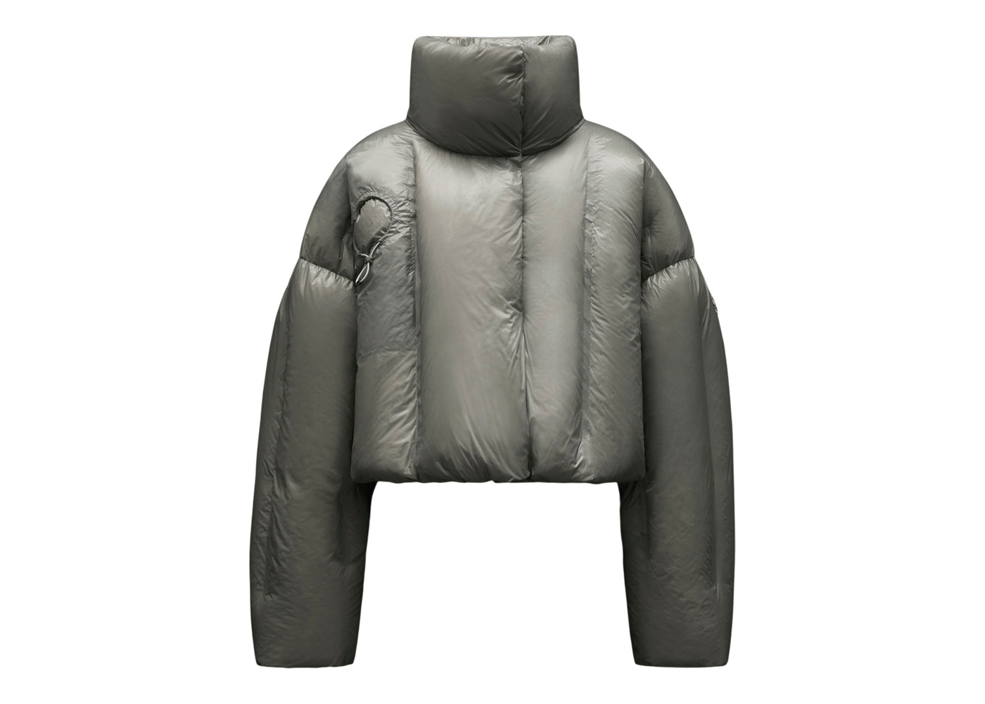 streetwear Moncler x Dingyun Zhang Aloby Short Down Jacket Grey