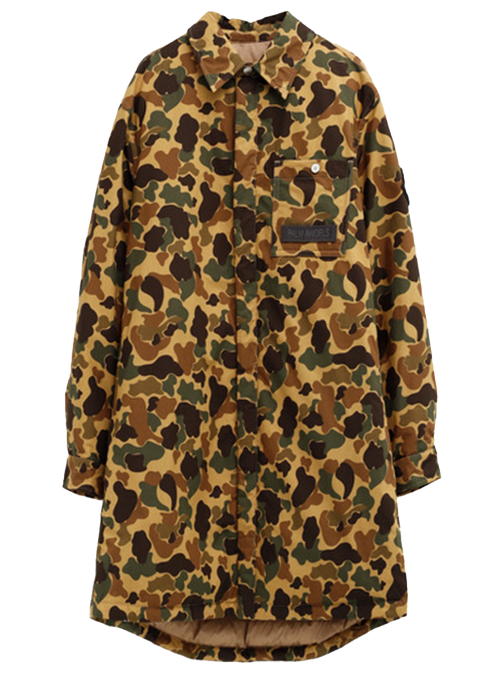 streetwear Moncler x Palm Angels Tallac Long Coat Multi
