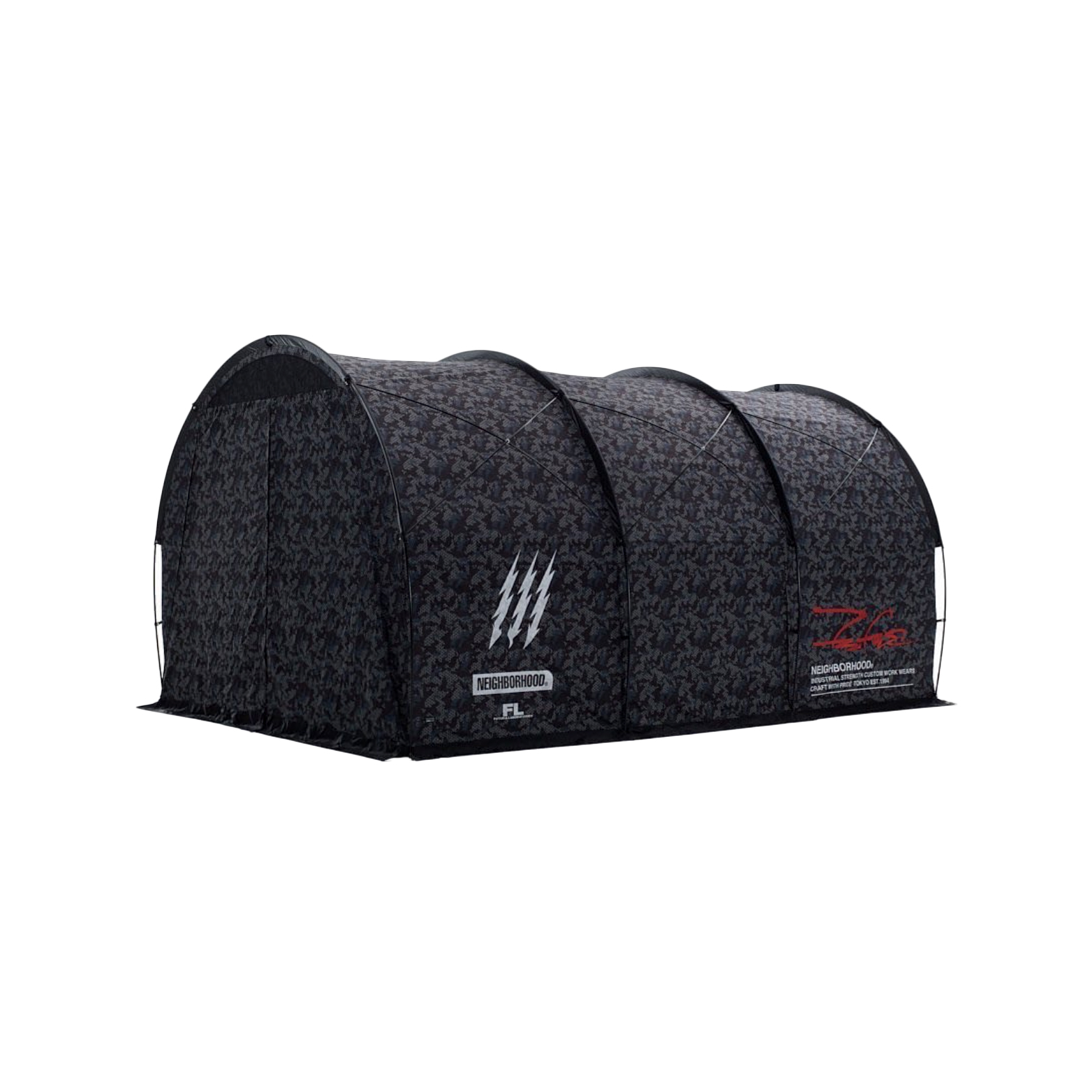 streetwear Neighborhood x Futura Laboratories x Helinox Hanger Black Camo