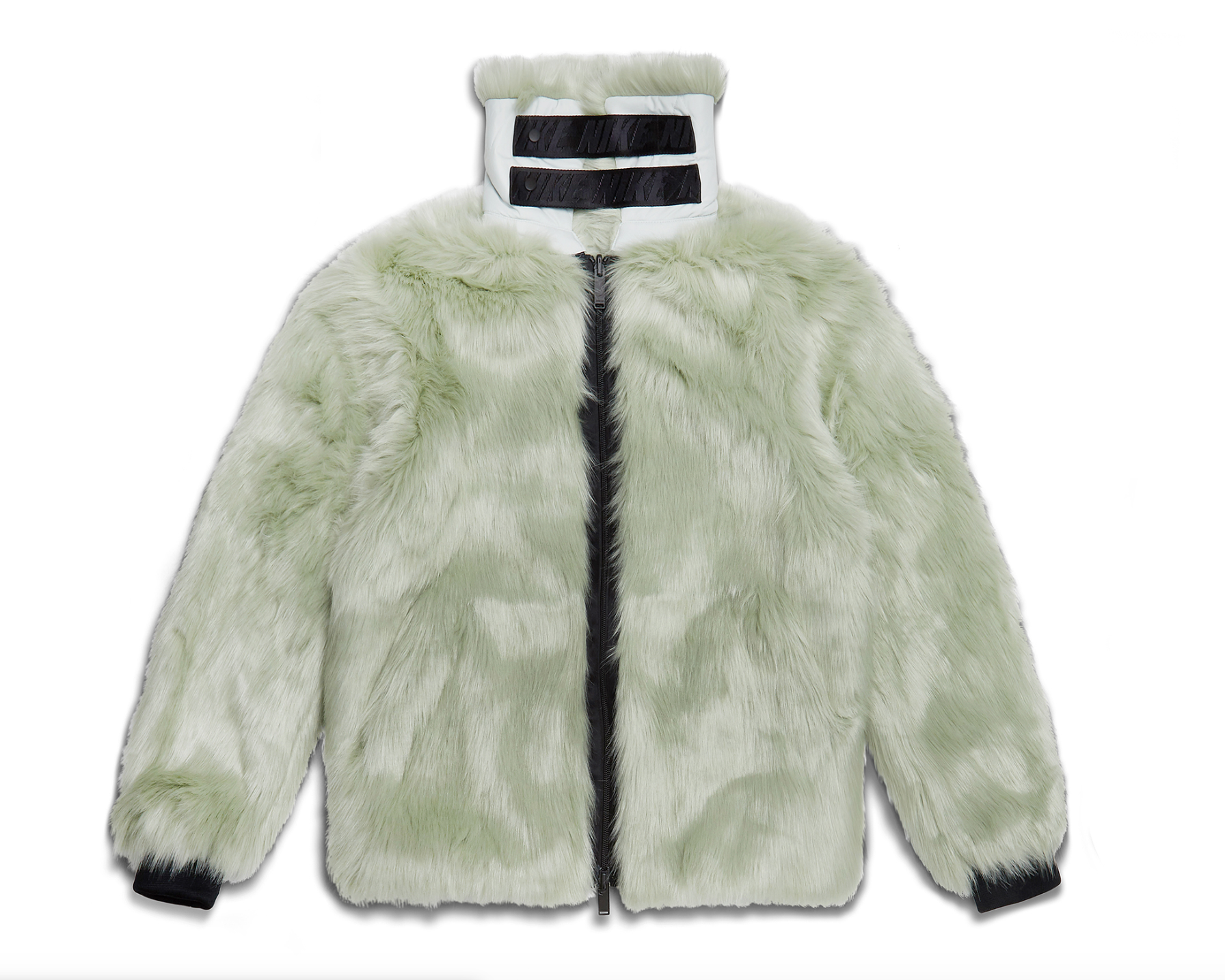 streetwear Nike x Ambush Women's Reversible Faux Fur Coat Jade Horizon/Black