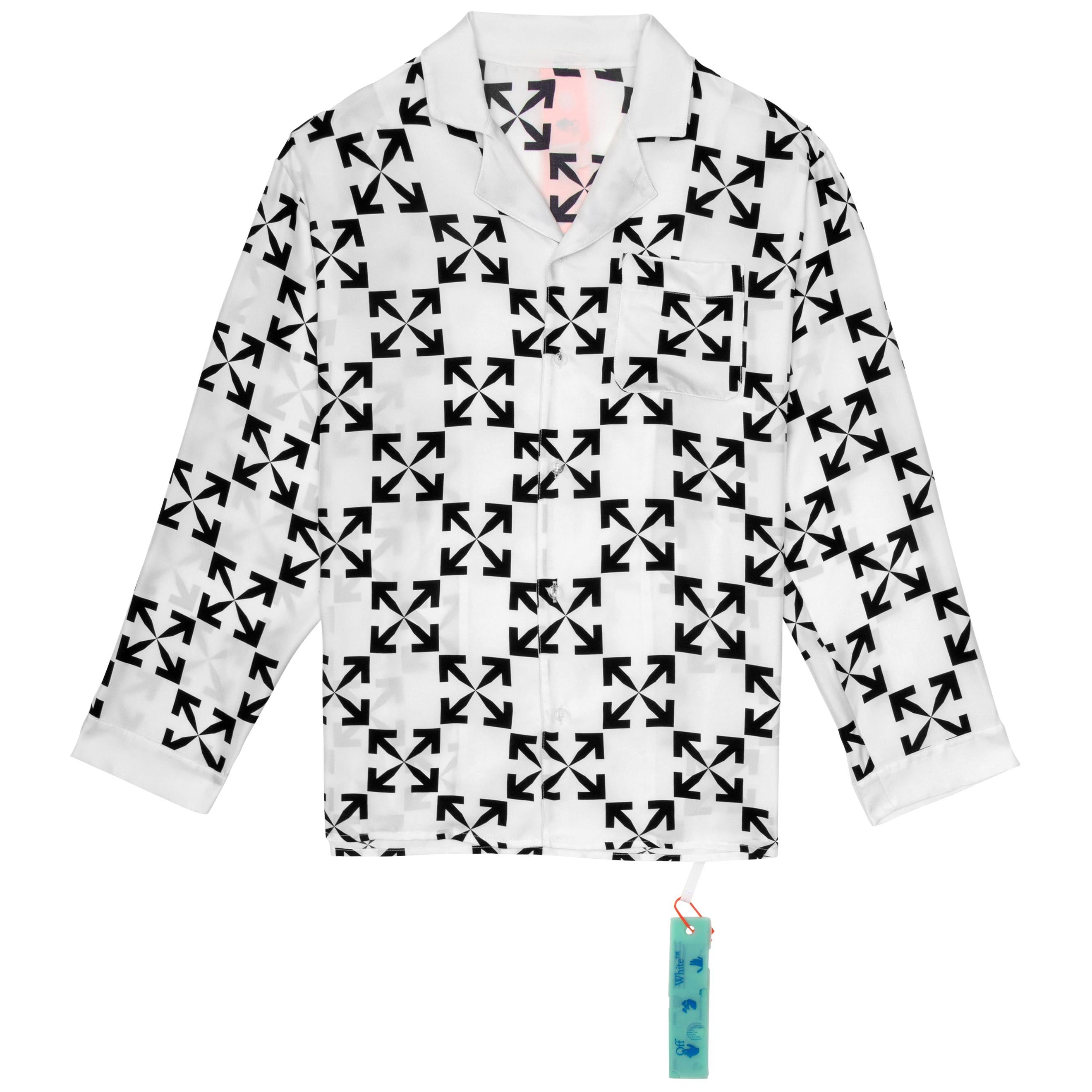 streetwear OFF-WHITE Arrow Pattern Pajama White/Black