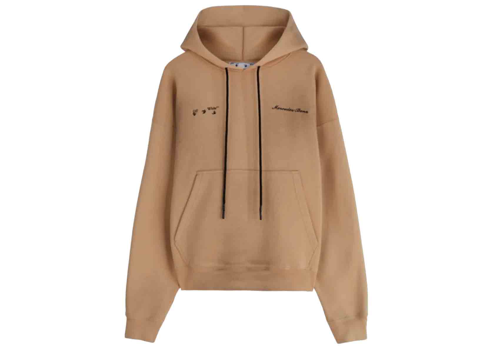 streetwear Off-White C/O Project Maybach Hoodie Beige