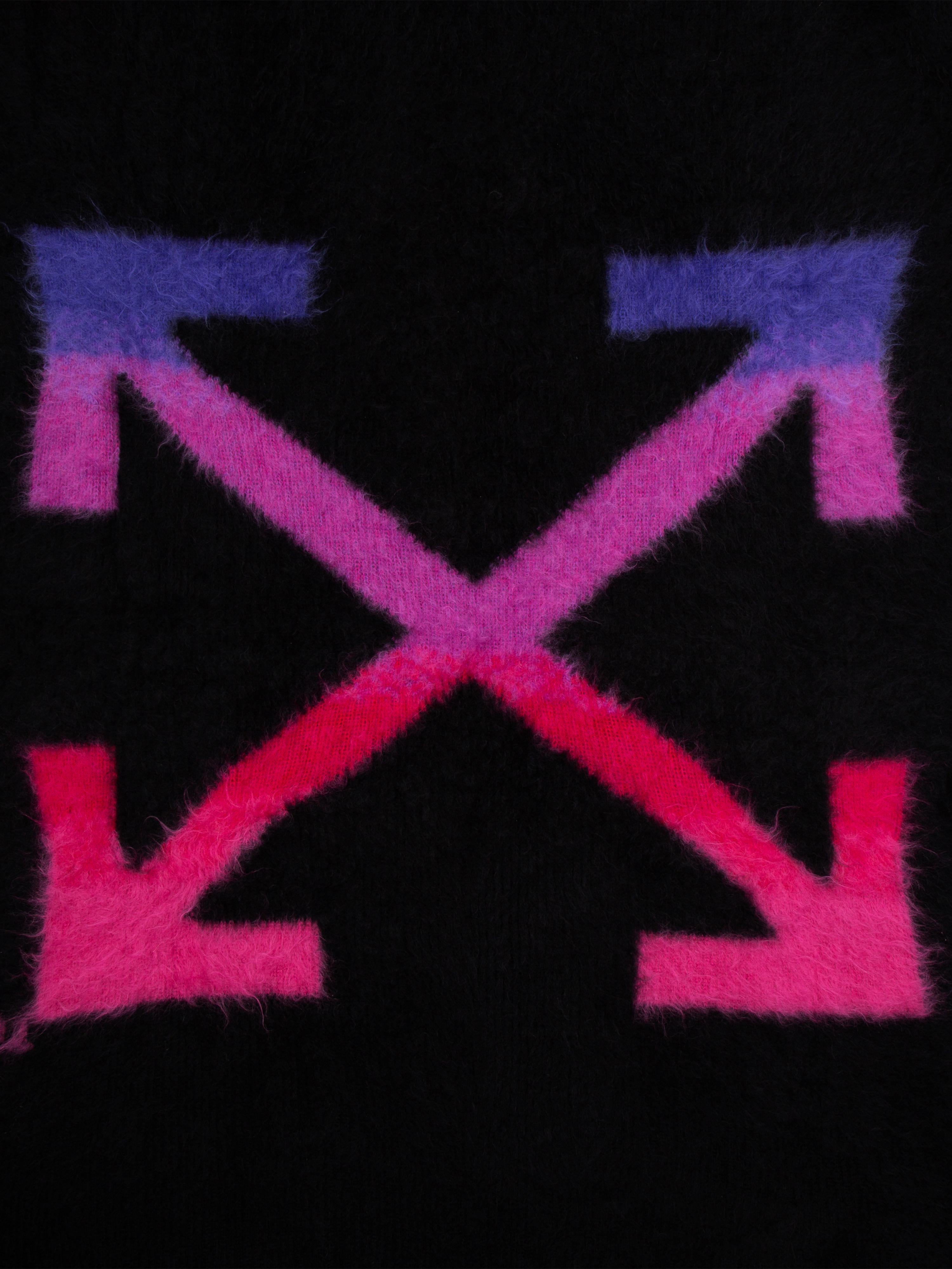 streetwear OFF-WHITE Gradient Blanket Black/Fucsia/Fluo
