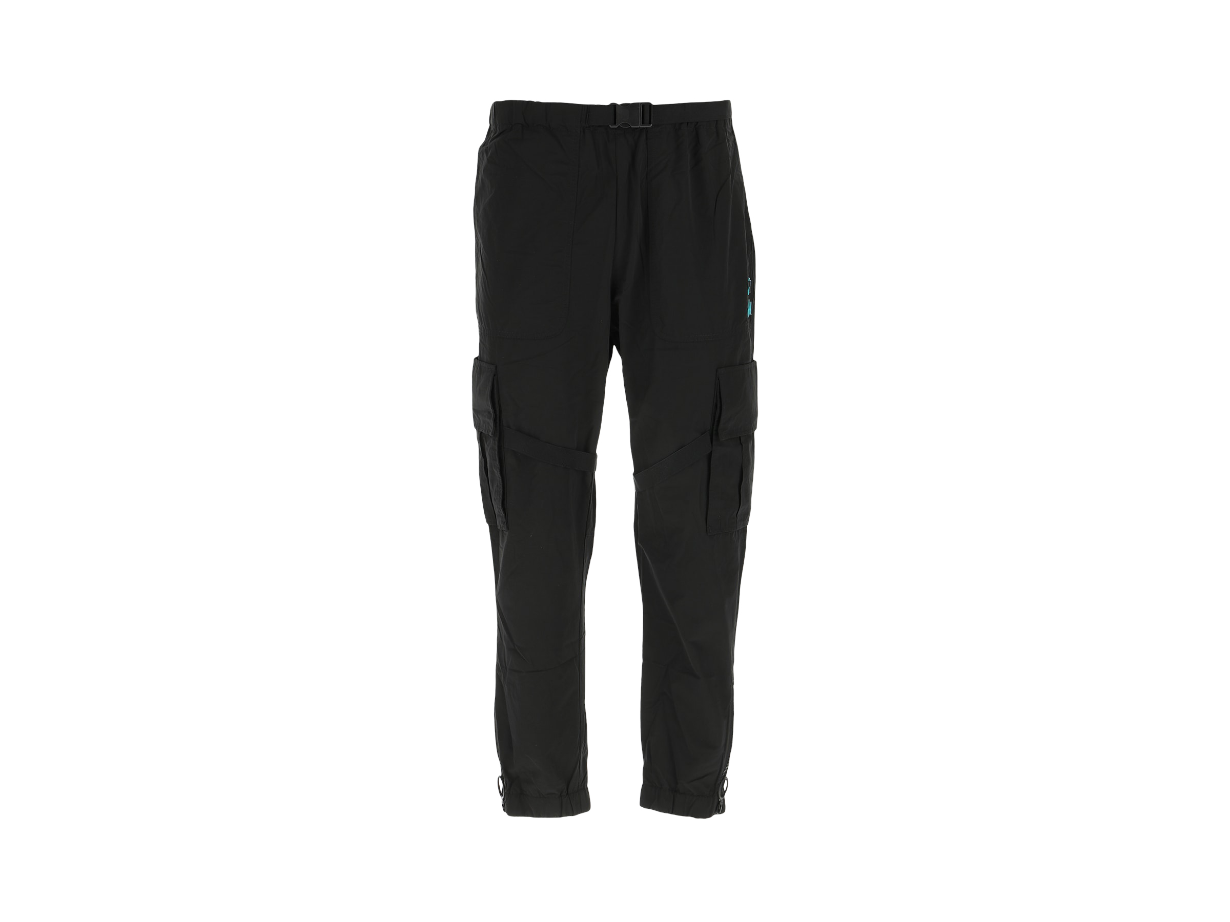 streetwear OFF-WHITE Nylon Cargo Pants Black/White