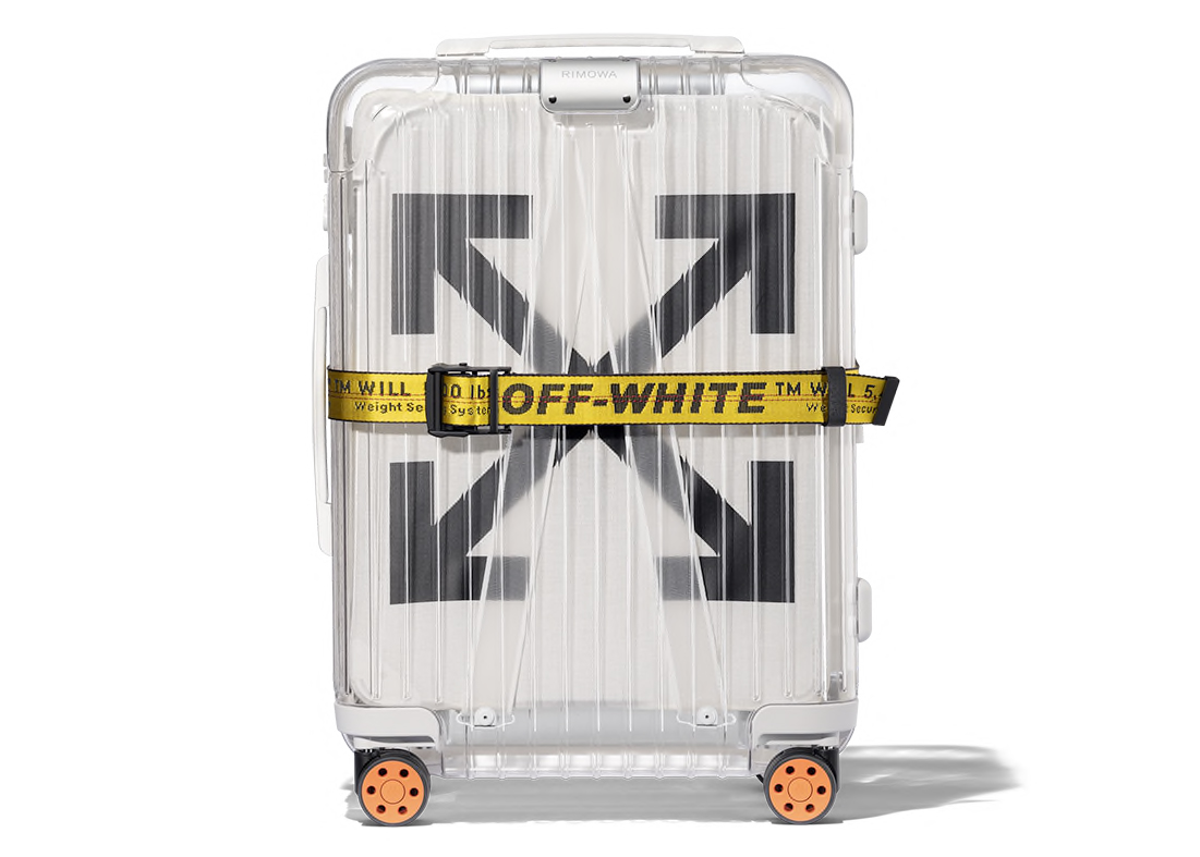 streetwear Off-White Rimowa See Through 47L Case White
