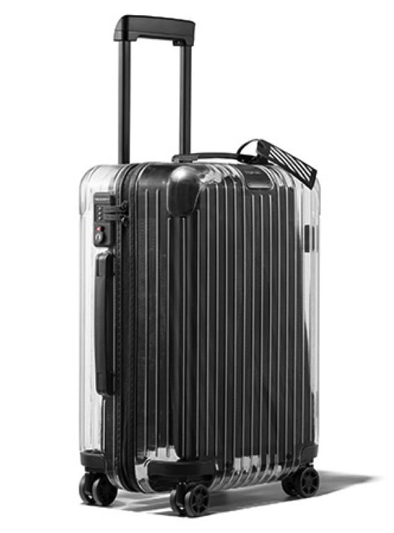 streetwear OFF-WHITE x Rimowa Transparent Carry-On 36L Case Clear
