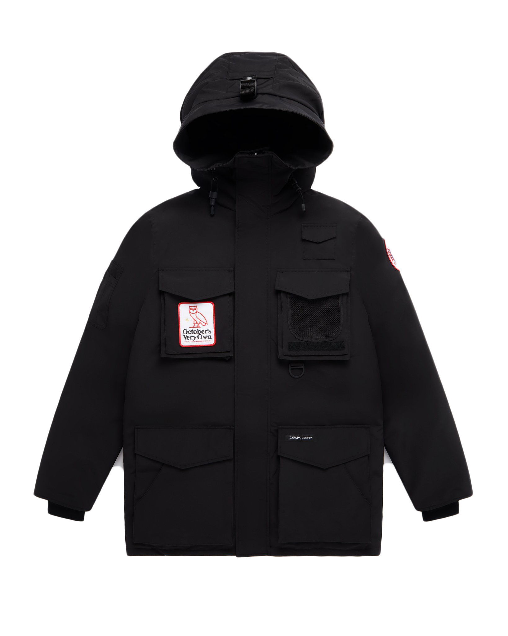 streetwear OVO x Canada Goose Terrain Parka Black