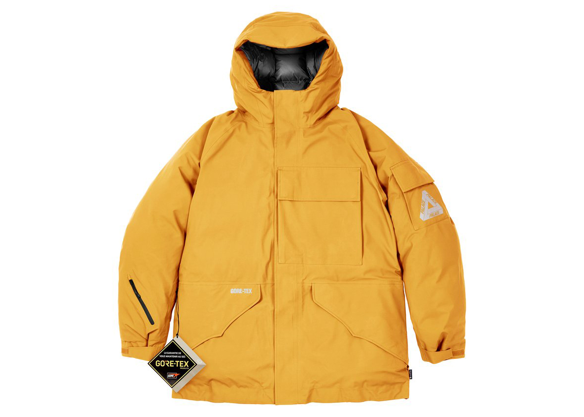 streetwear Palace GORE-TEX Arctic Cargo Parka Marigold