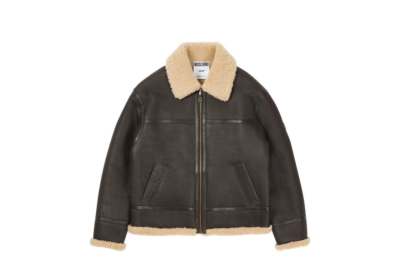 Palace Moschino Jacket Brown sneaker informations