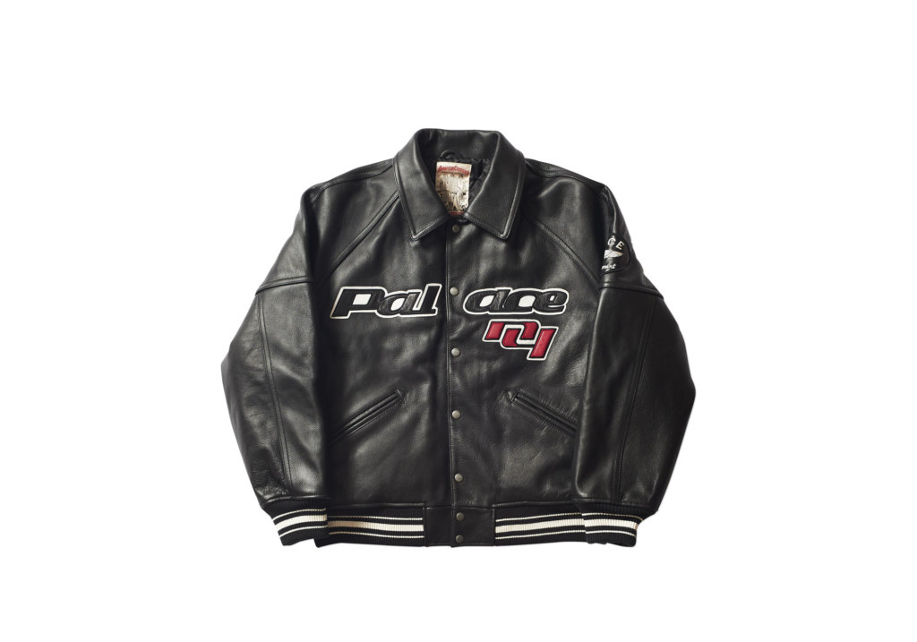 streetwear Palace London Avirex Jacket Black/White/Red