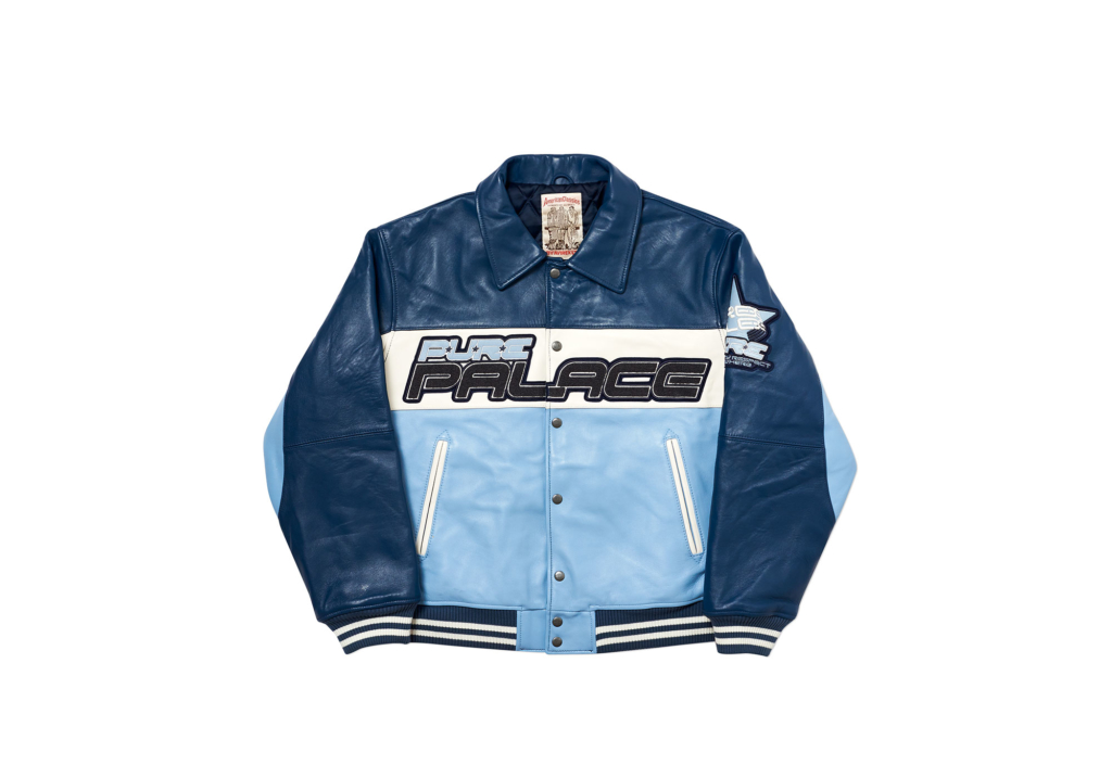 streetwear Palace Pure Palace Avirex Jacket Blue