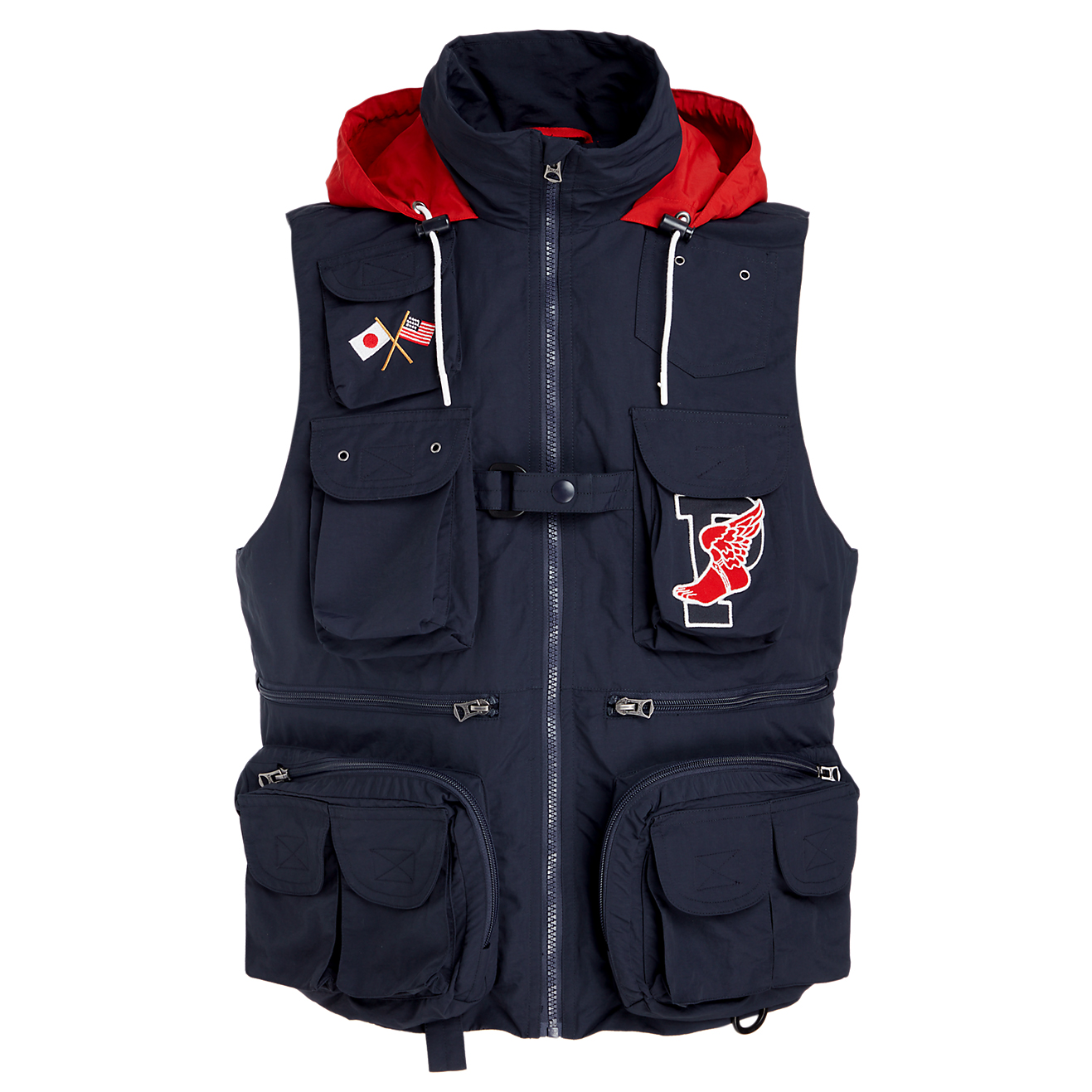 streetwear Polo Ralph Lauren Tokyo Stadium Vest Navy