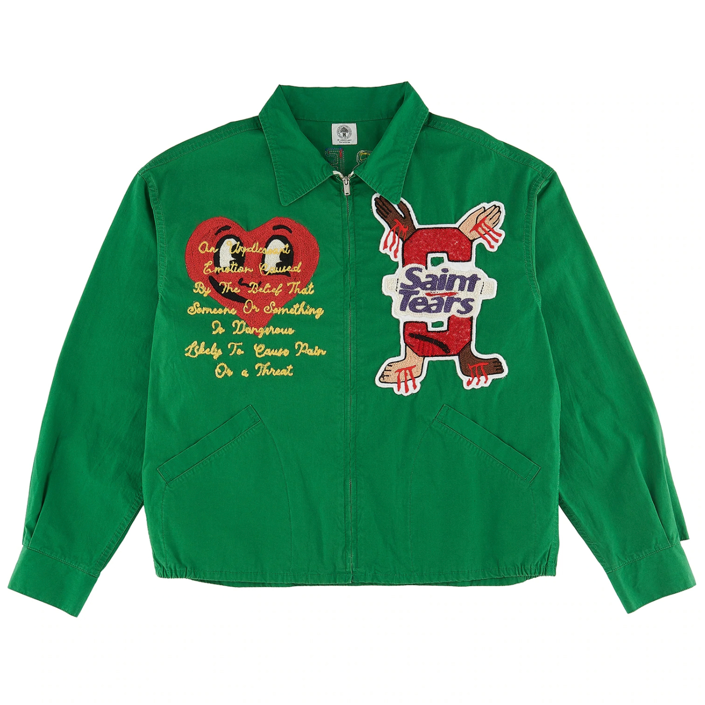 streetwear SAINT Mxxxxxx x Denim Tears Swing Top Jacket Green