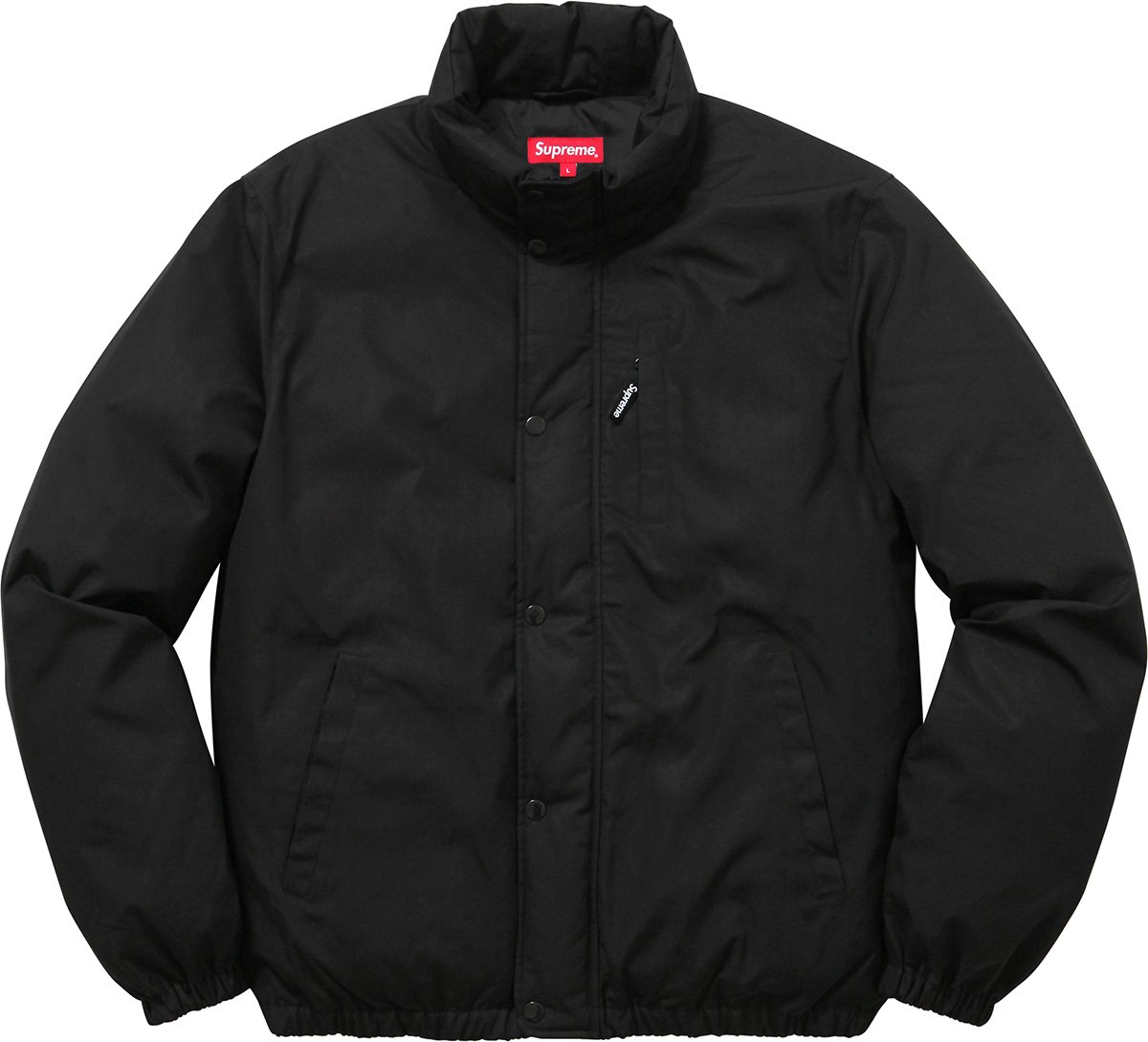 streetwear Supreme Astronaut Puffy Jacket Black