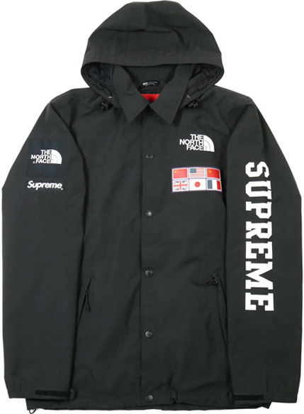 streetwear Supreme The North Face Expedition Coaches Jacket Black