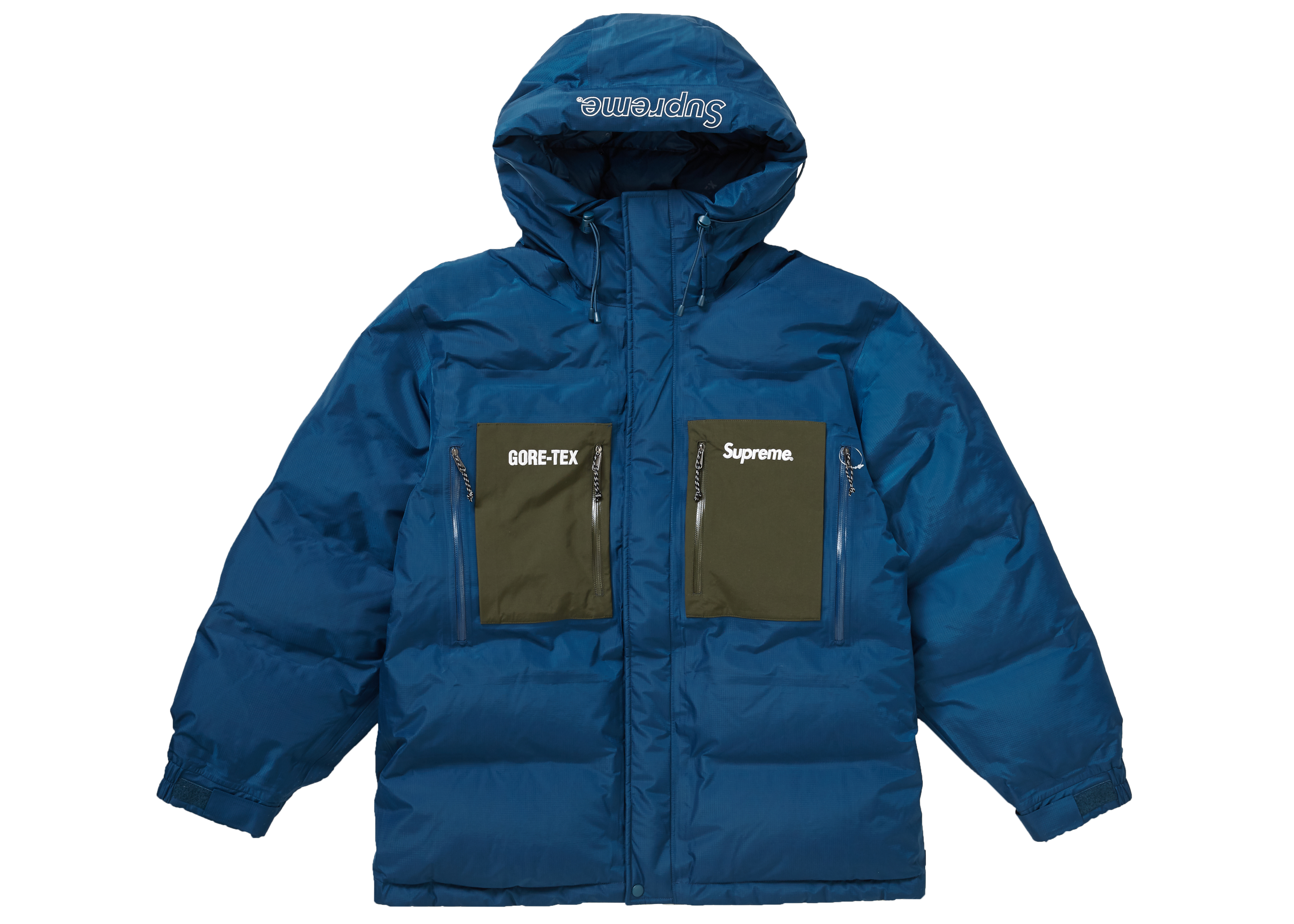 streetwear Supreme GORE-TEX 700-Fill Down Parka (FW19) Dark Teal