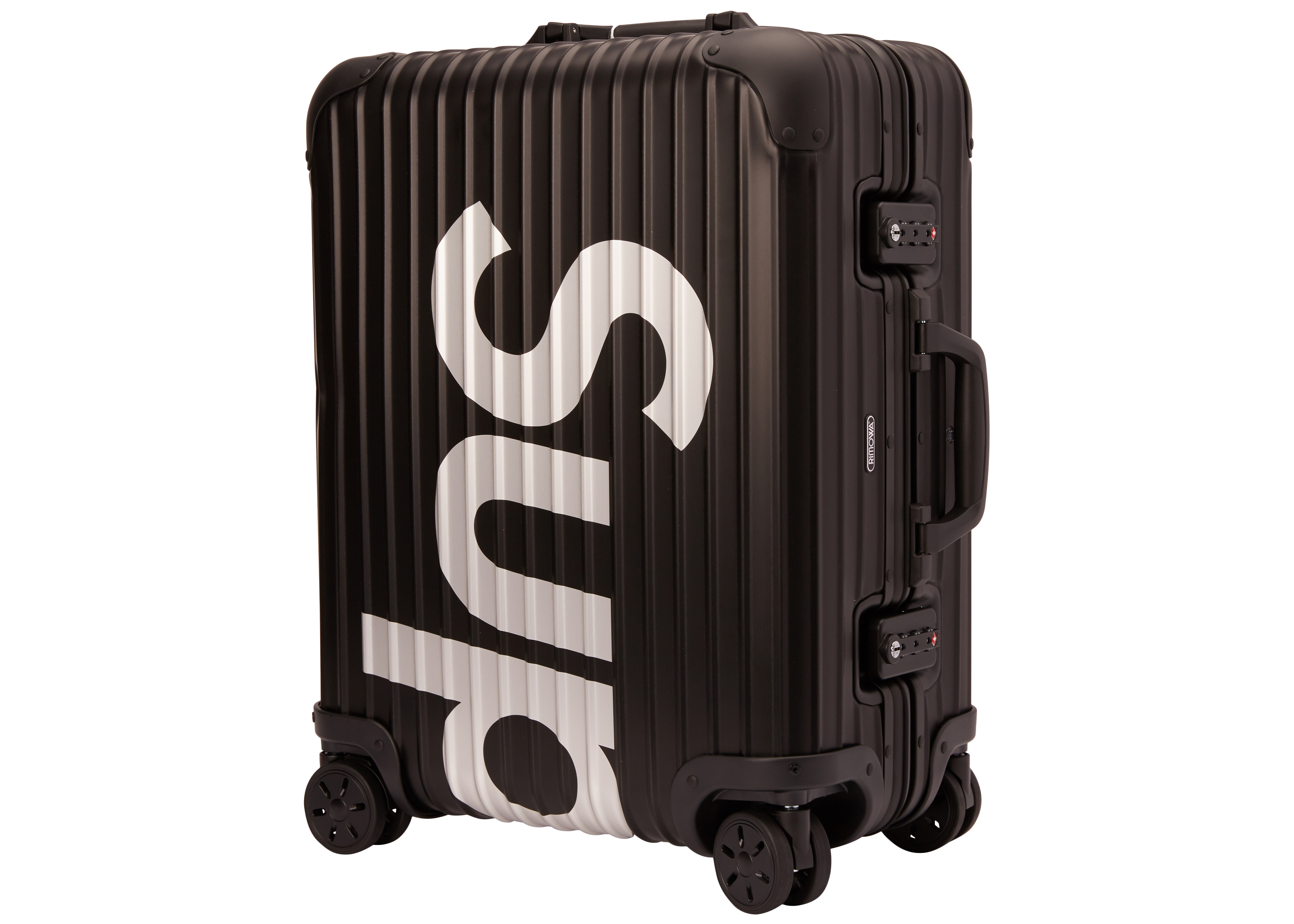 streetwear Supreme RIMOWA Topas Multiwheel 45L Black