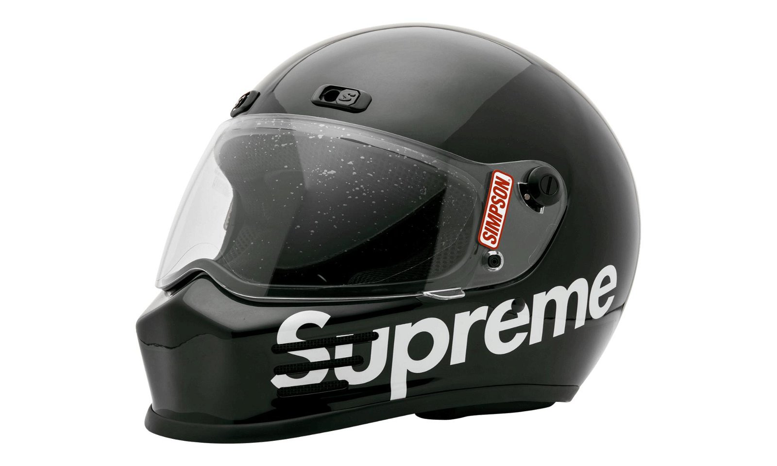 streetwear Supreme Simpson Street Bandit Helmet Black