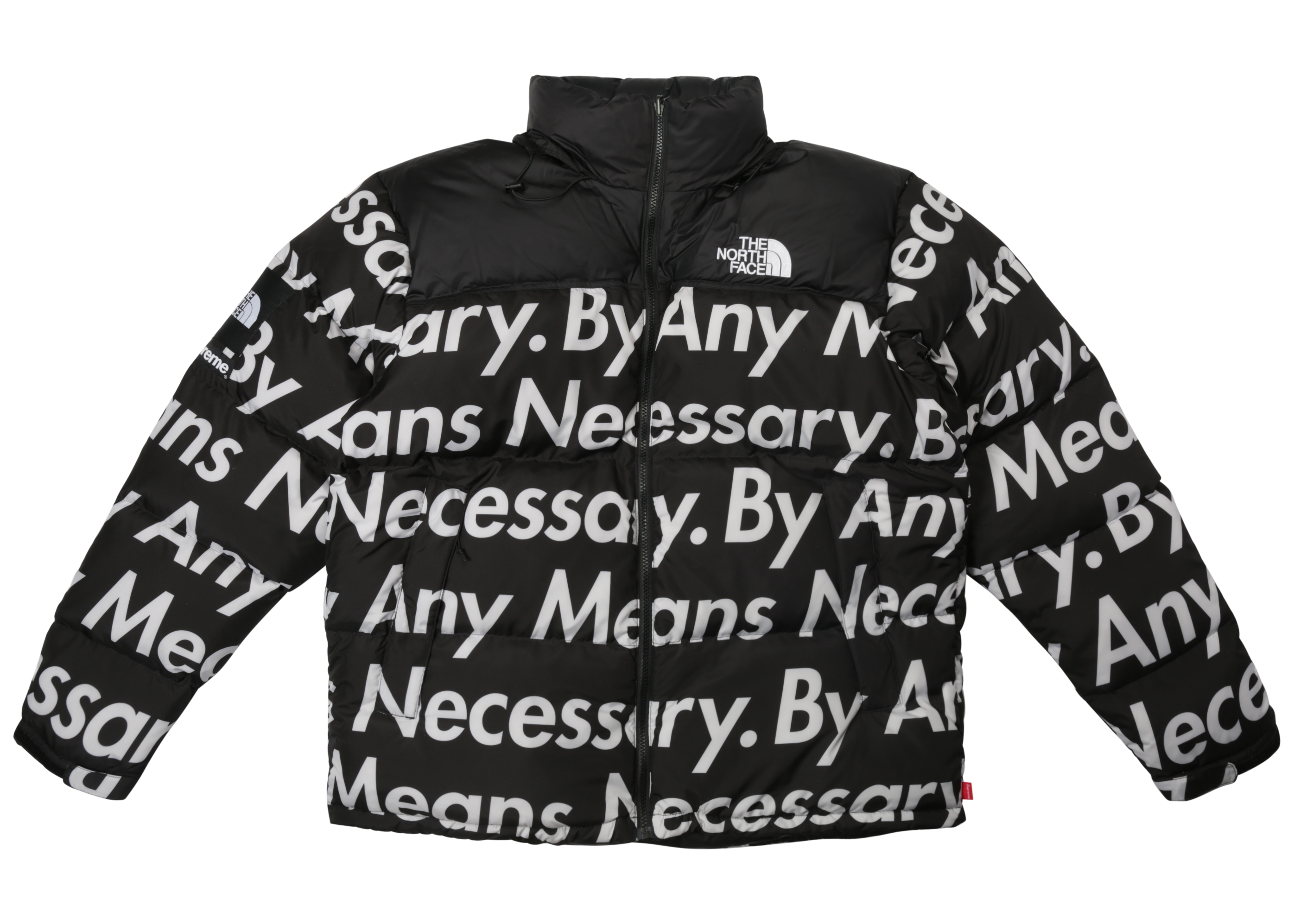 streetwear Supreme The North Face By Any Means Nuptse Jacket Black